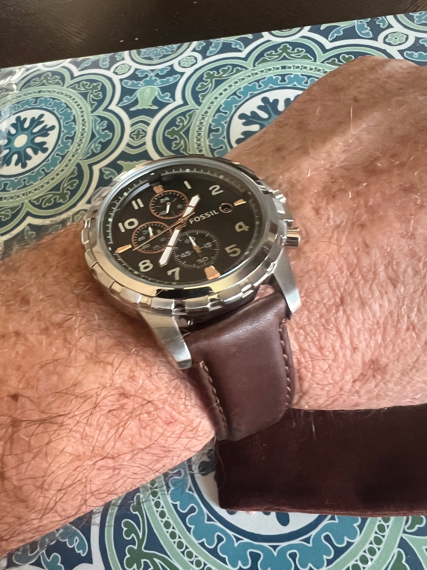 Fossil FS4828 men’s chronograph watch b6
