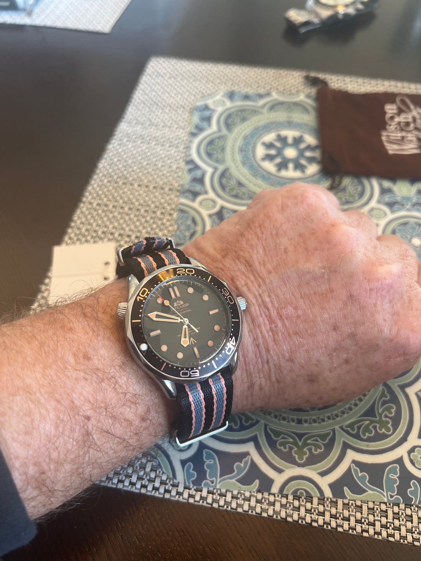 Men’s Paul Ares automatic pro diver watch