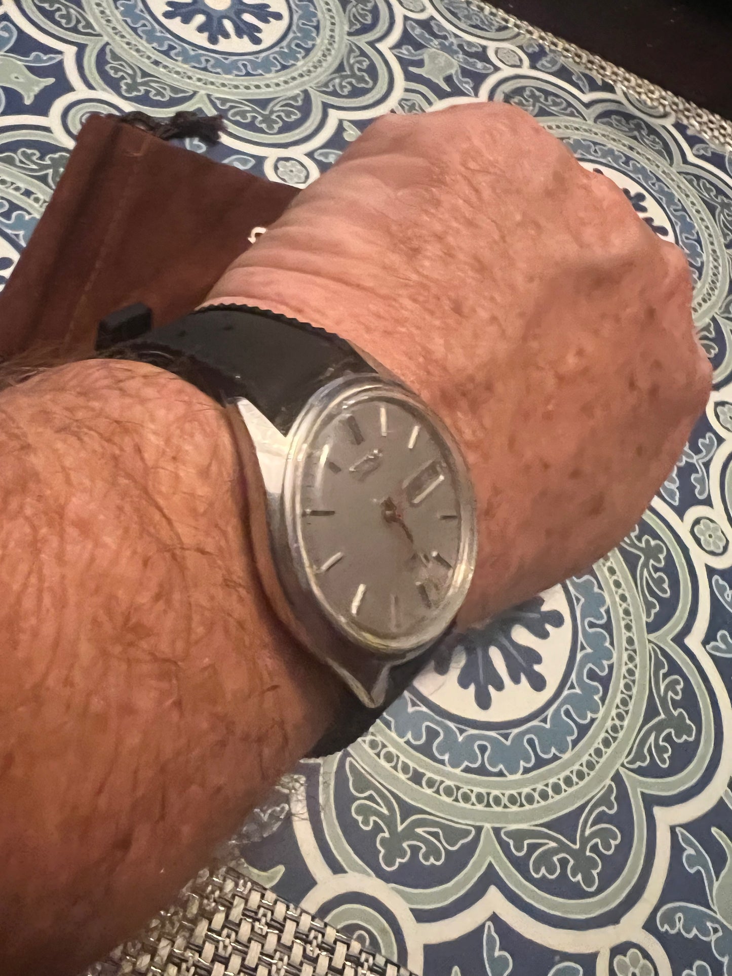 Men’s vintage Seiko automatic watch 7009-8599(P) runs perfectly