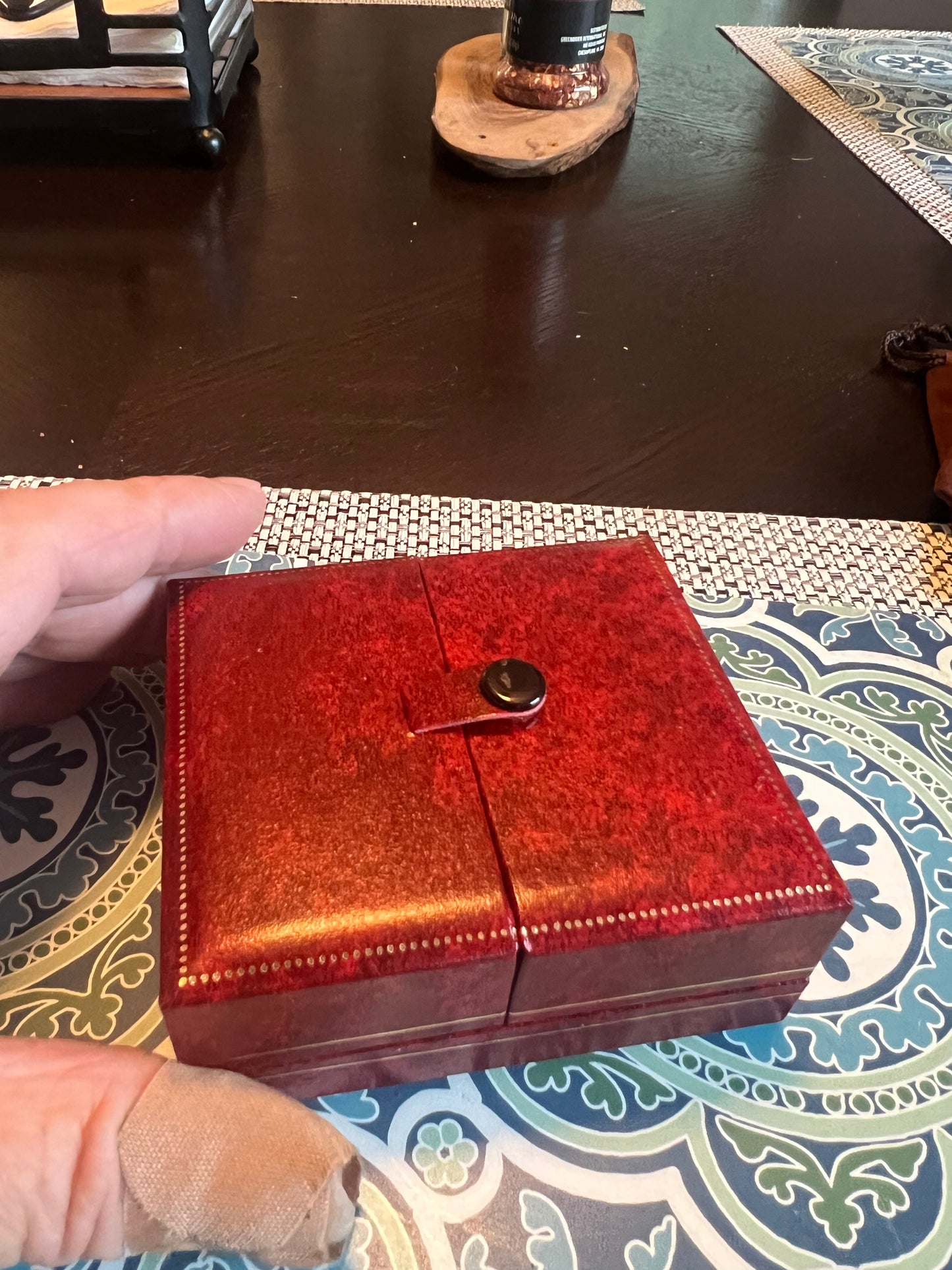 Vintage Croton ladies mother of pearl dial gold tone watch