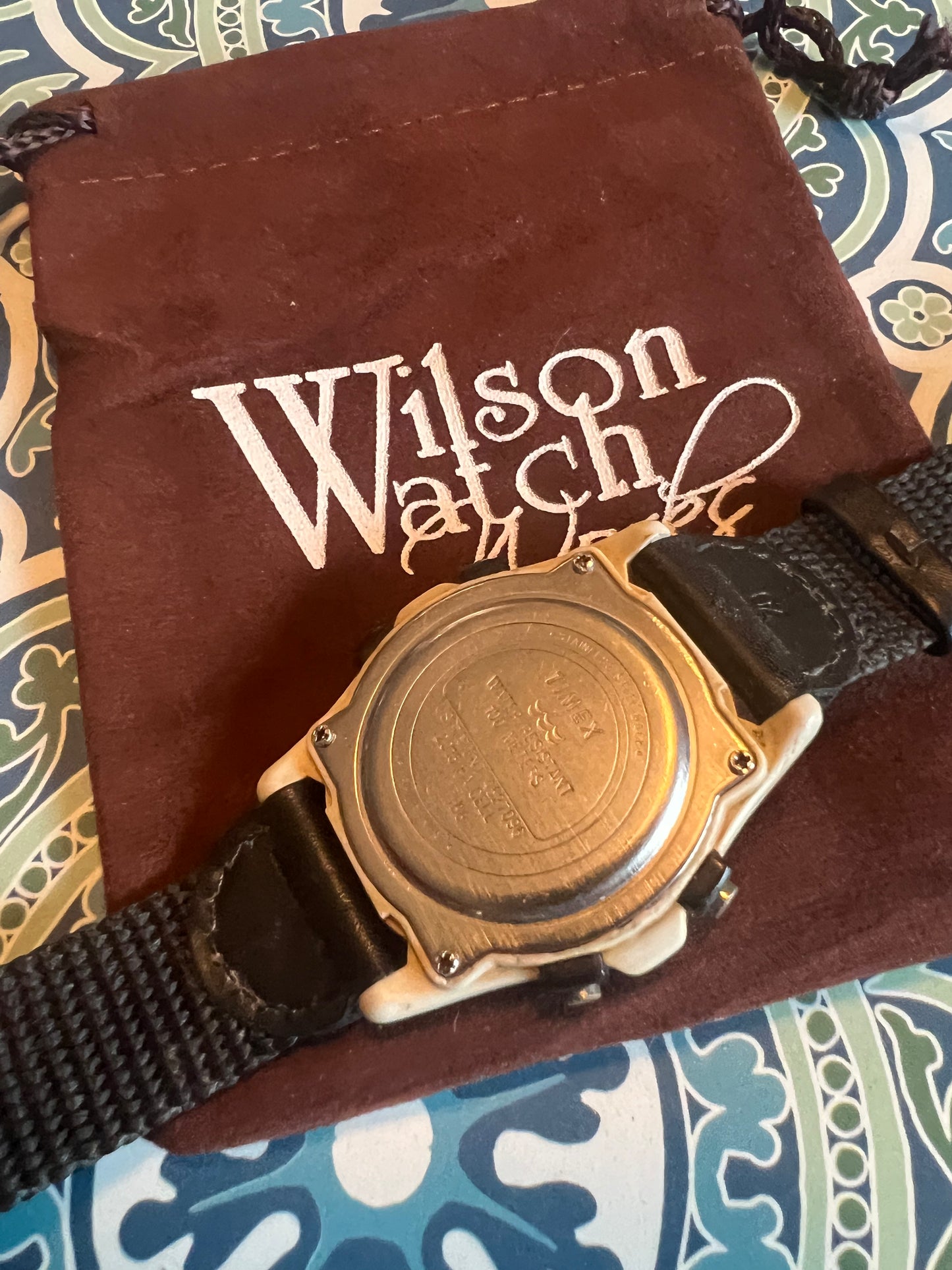 Men’s 1980’s Timex sports watch new battery