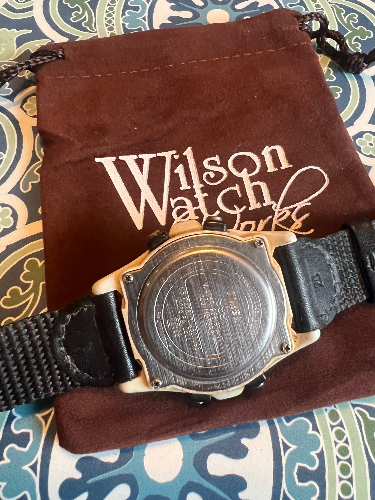 Men’s 1980’s Timex sports watch new battery