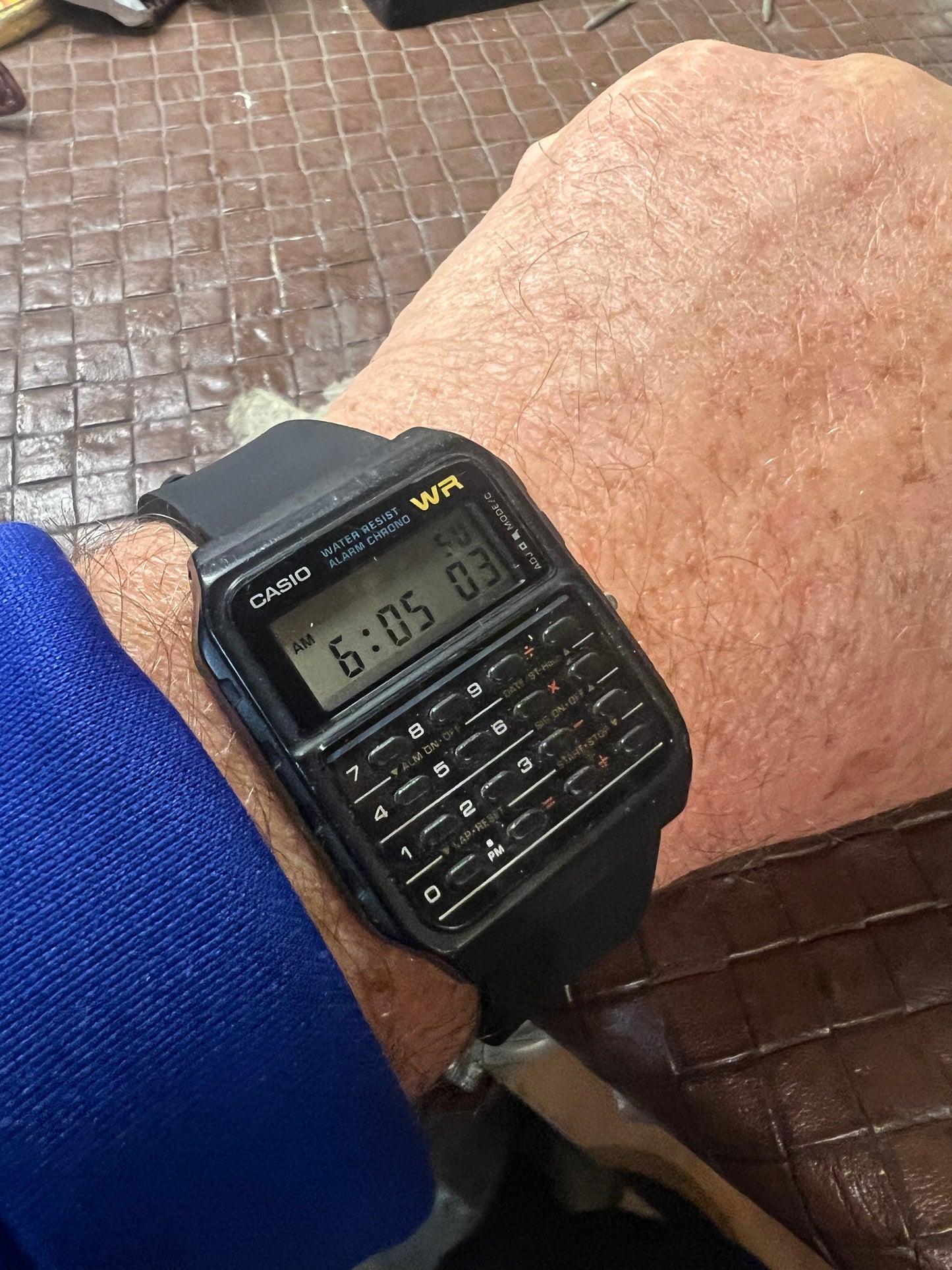 1980 Casio calculator Watch new battery CA-53W