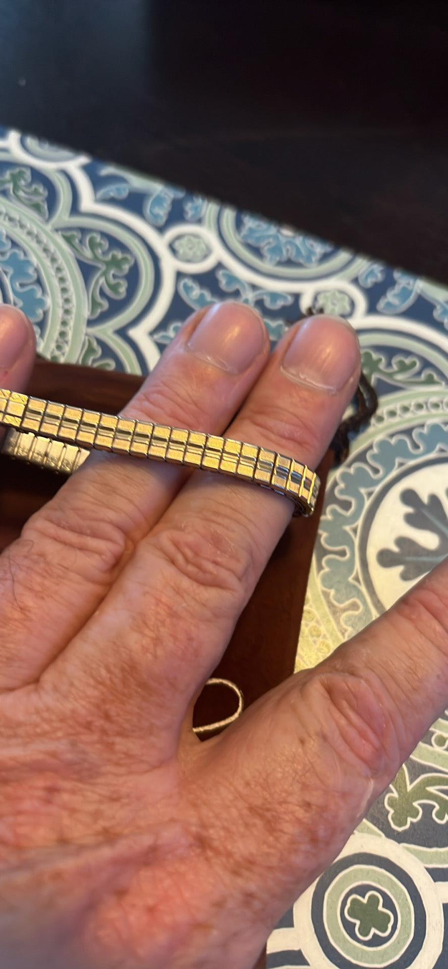 Dainty vintage Helbros diamond accent 10k RGP ladies watch mechanical 1959