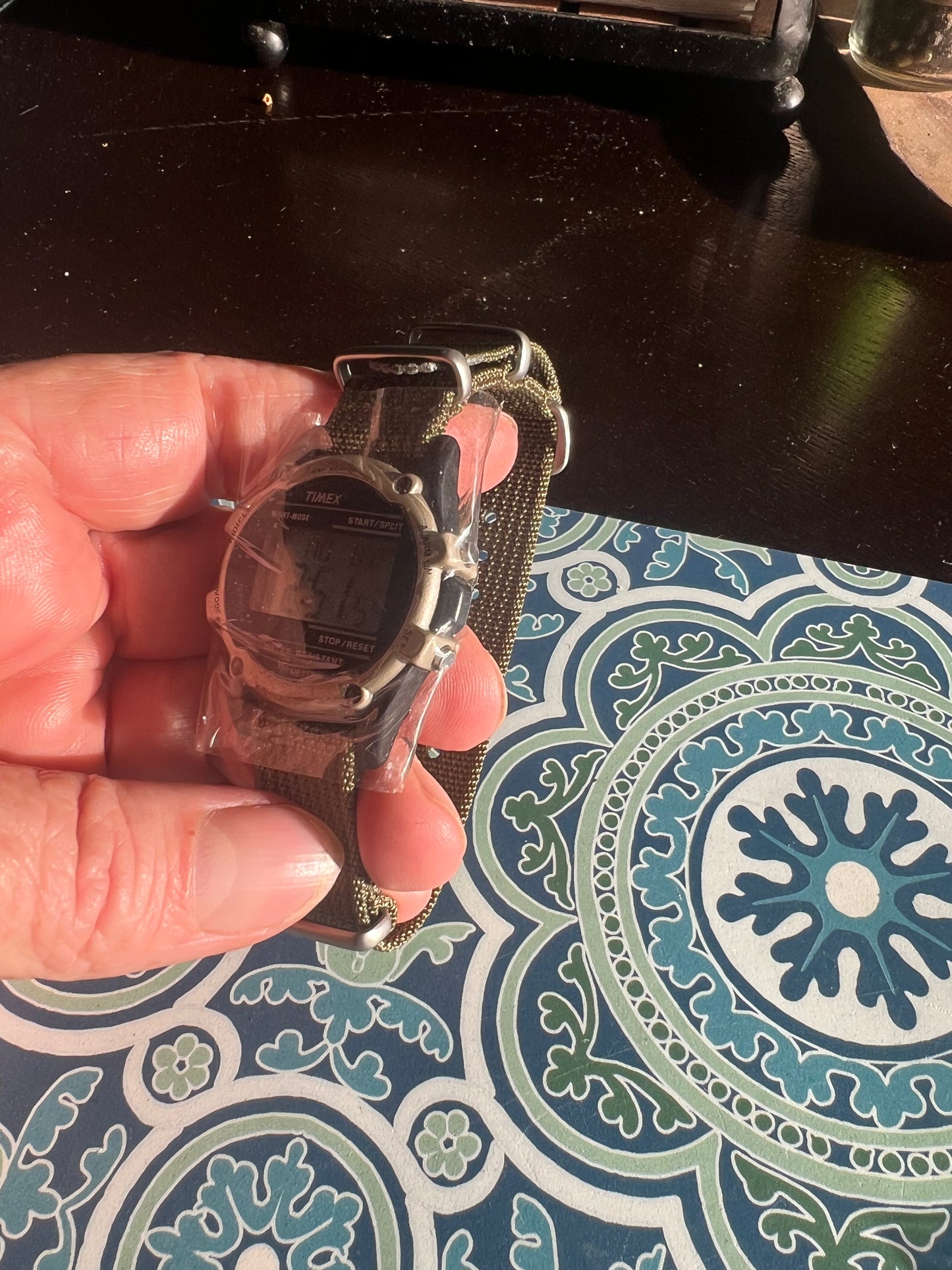 Vintage men’s Timex digital watch