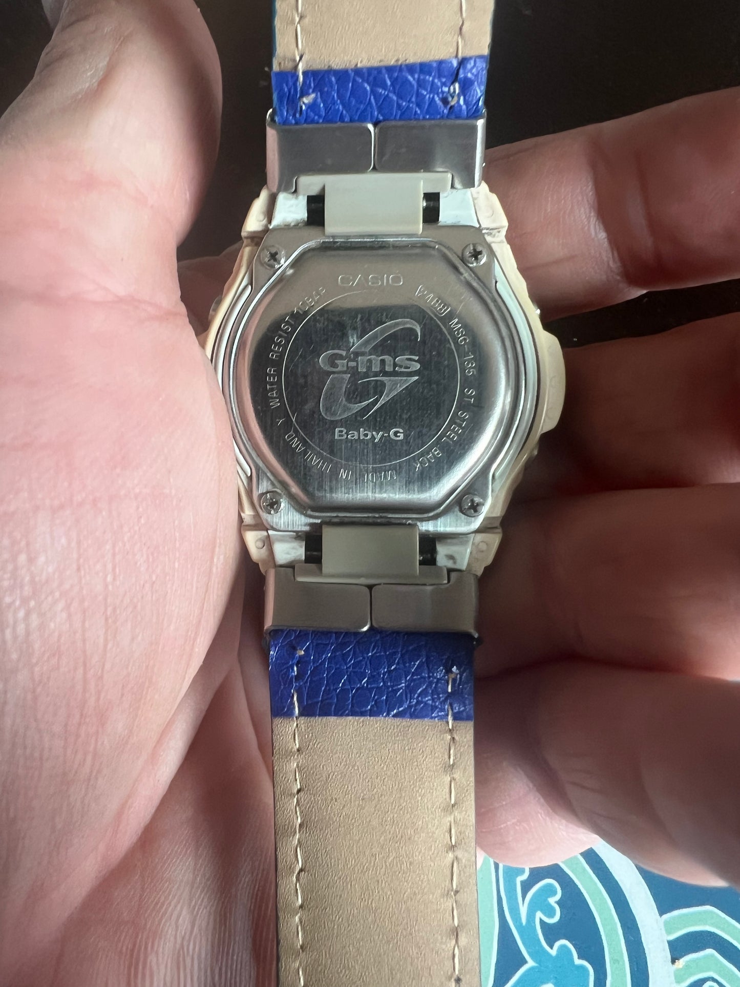 Casio Ms G BabyG msg-135 new battery b6