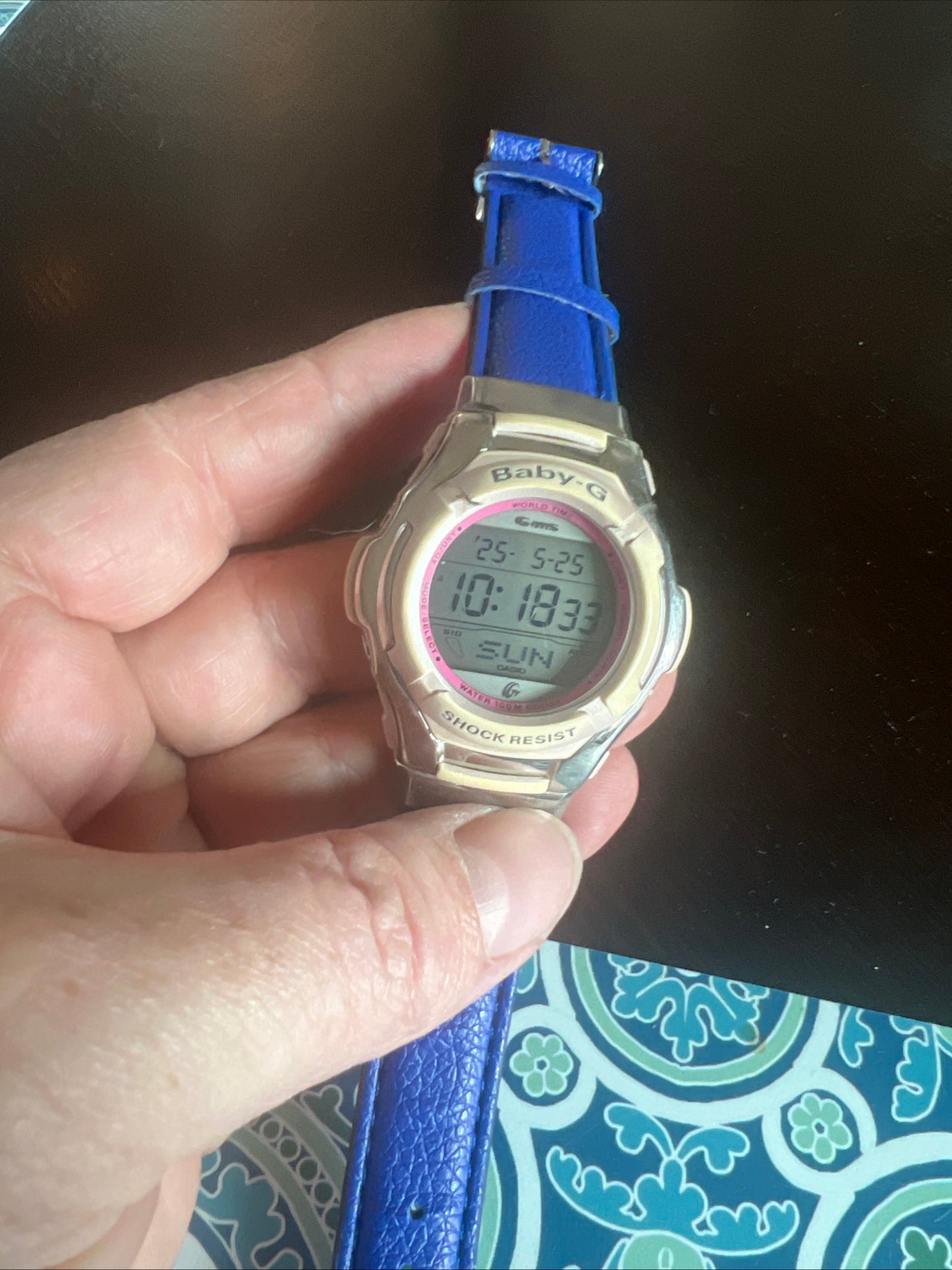 Casio Ms G BabyG msg-135 new battery b6