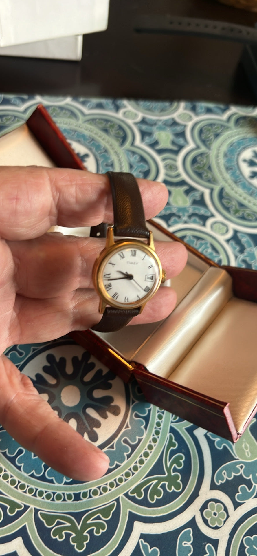 Vintage Timex winding watch dainty cute petite