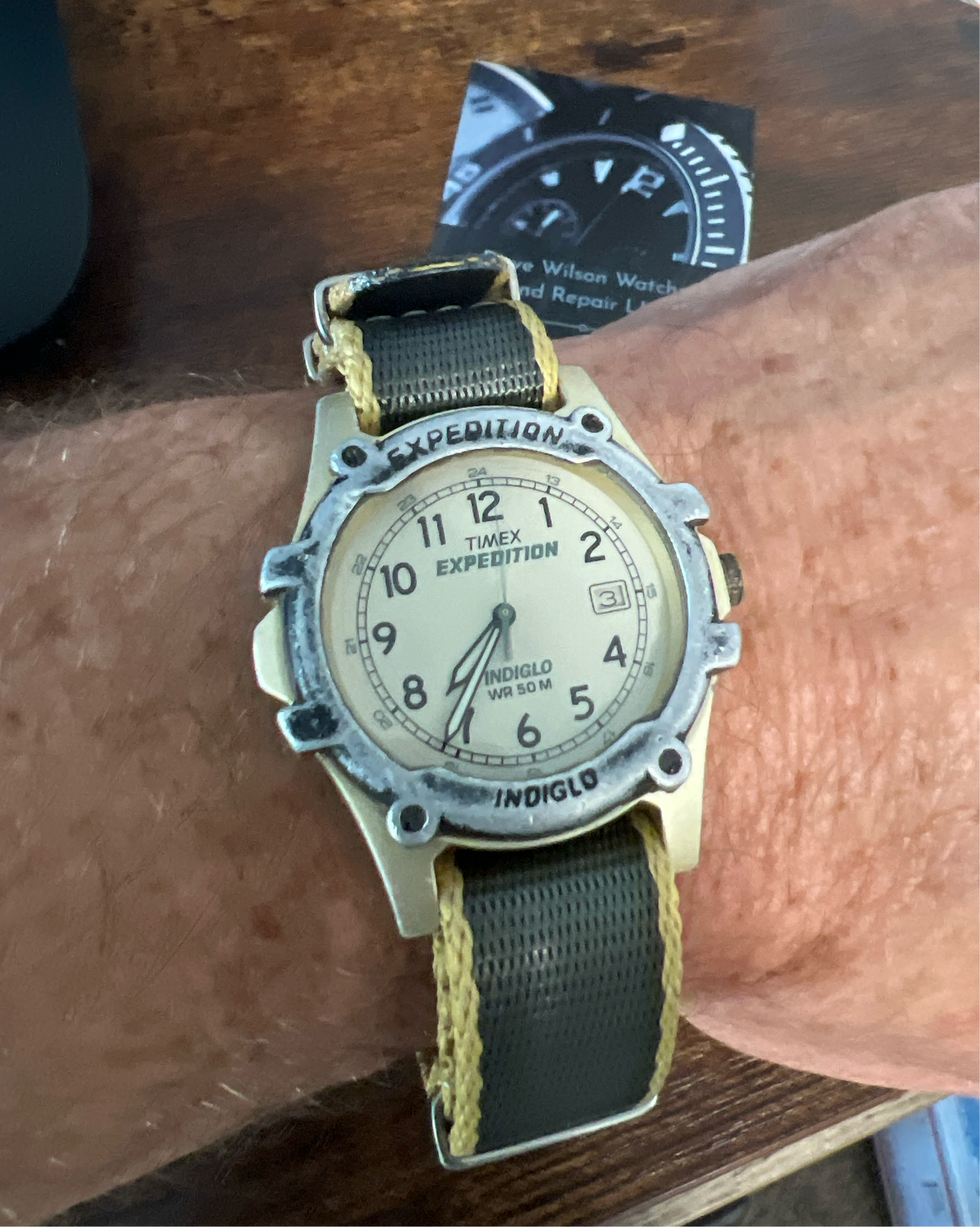 Men’s Vintage Timex Expedition watch