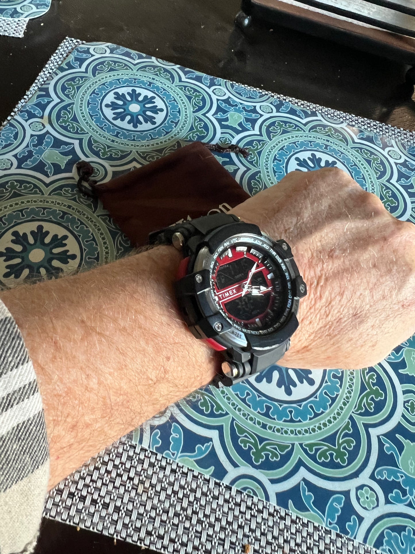Huge Men’s Timex TW5M22700 sport watch digital/analog