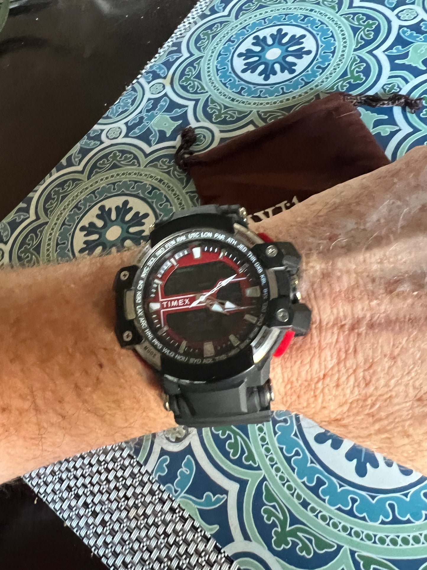 Huge Men’s Timex TW5M22700 sport watch digital/analog