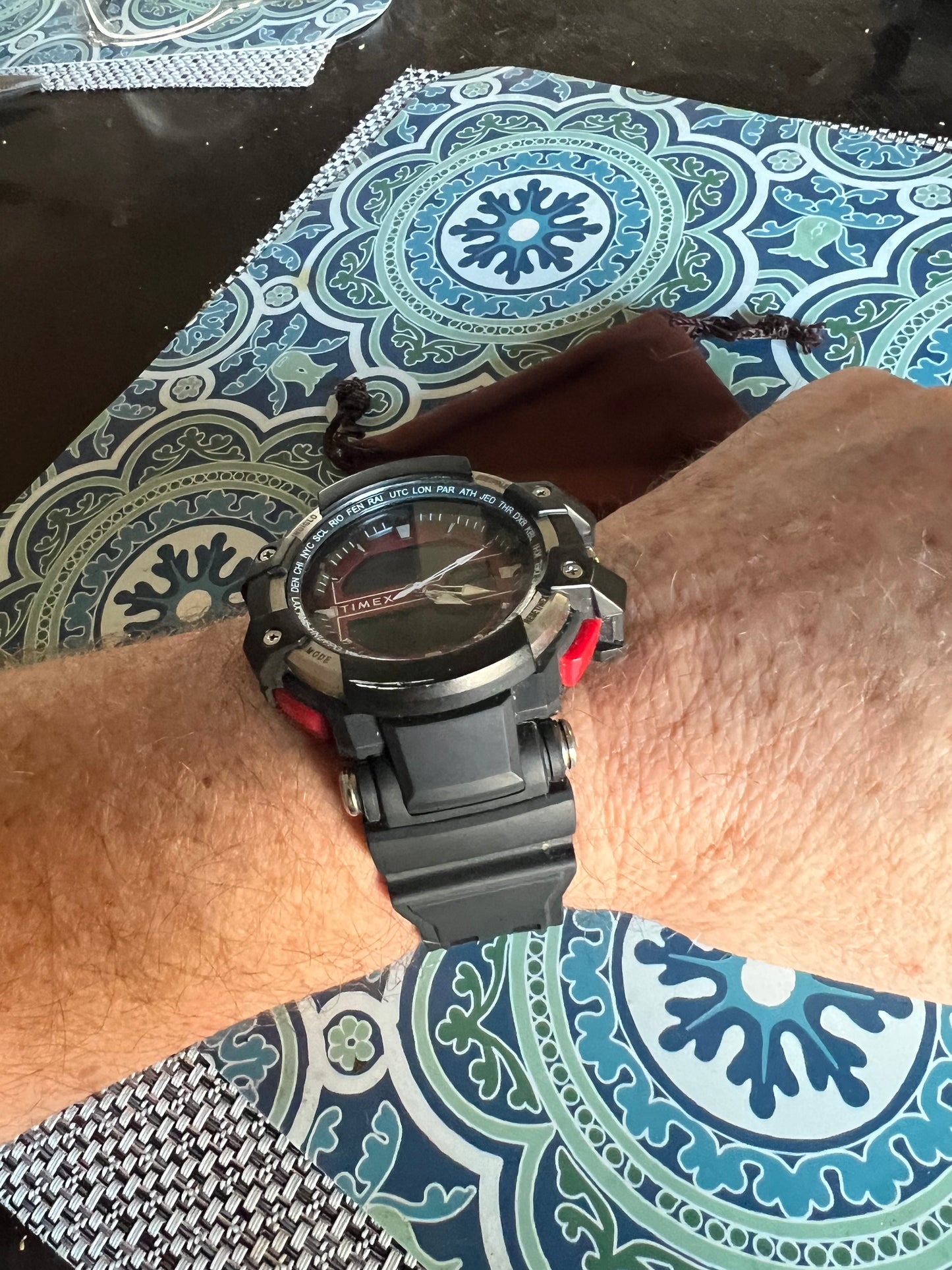 Huge Men’s Timex TW5M22700 sport watch digital/analog