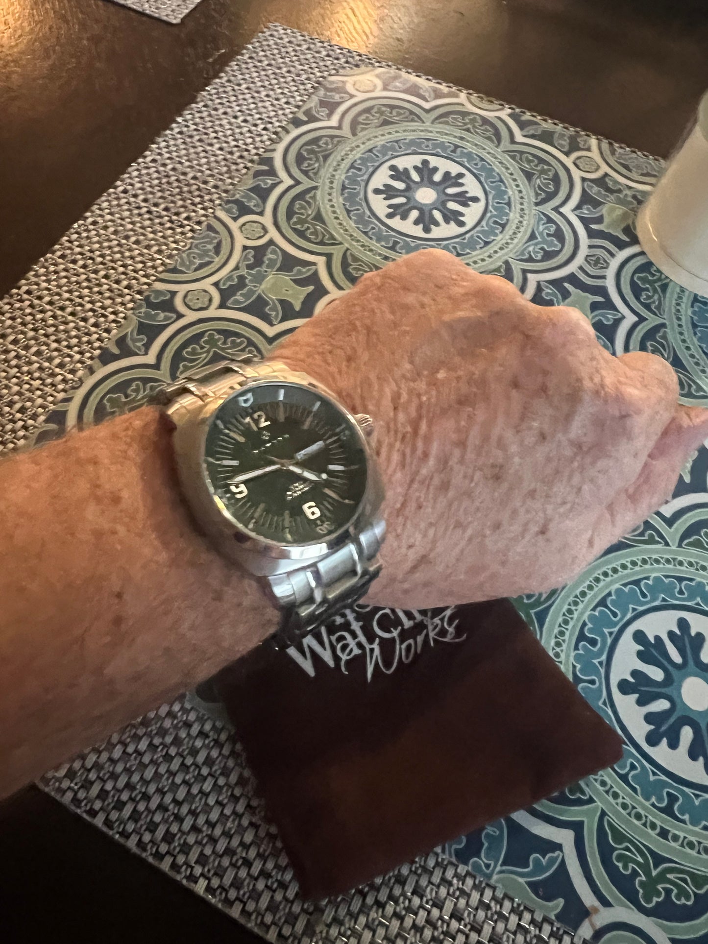 Nautis Stealth 200 Watch GL2087-A Green Dial NEW