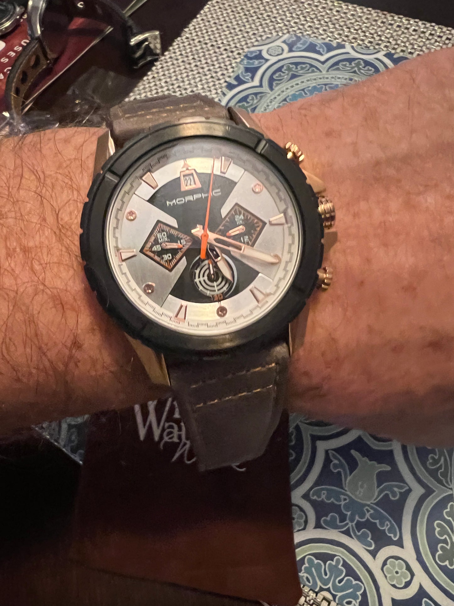 Men’s Morphic M57 chronograph watch