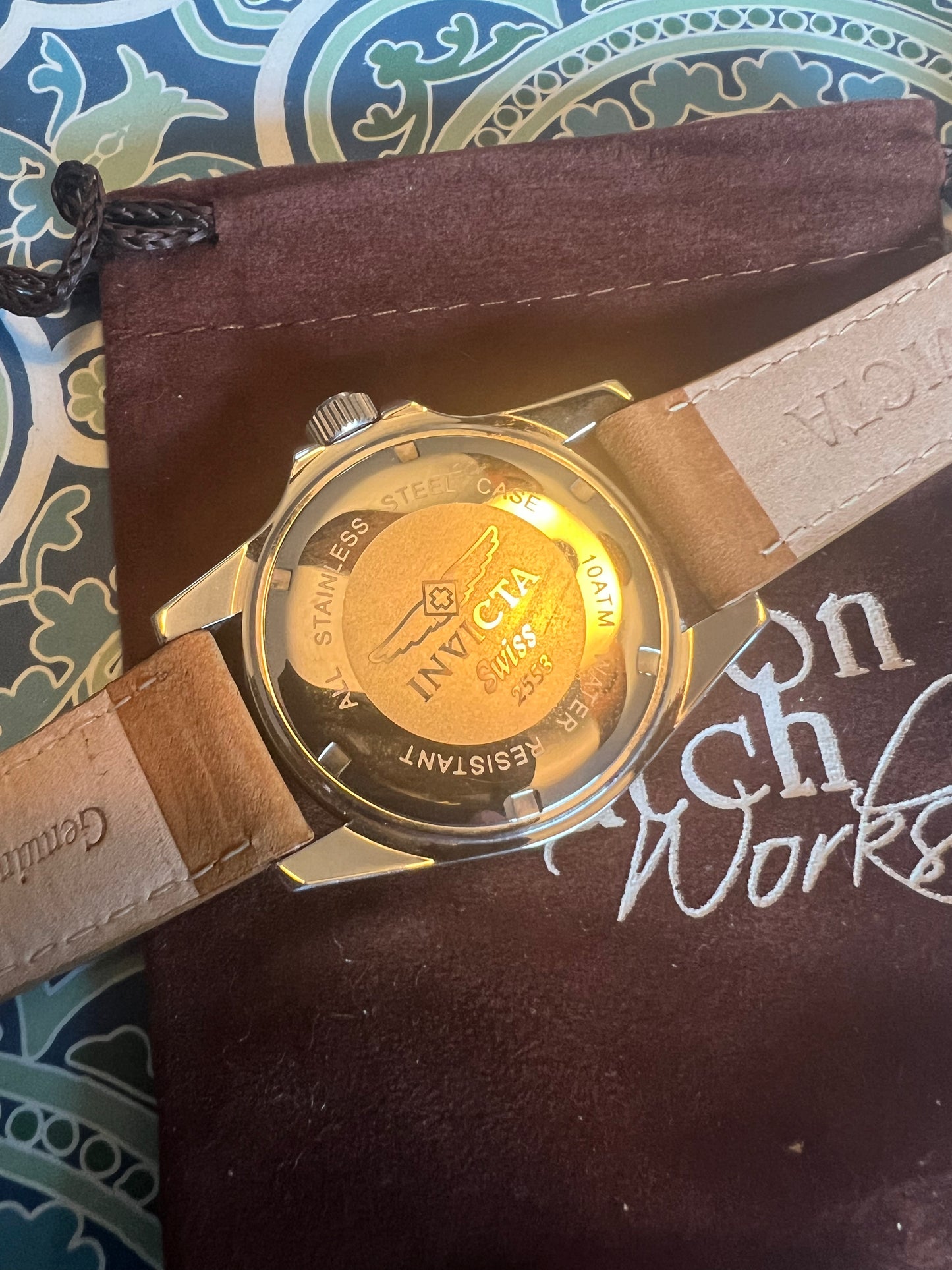 Men’s Invicta 2553 Swiss made watch