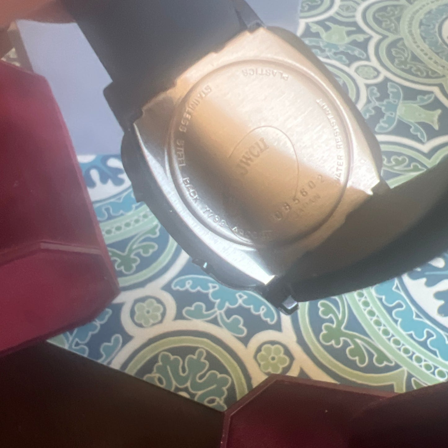 Men’s vintage Seiko Alba digital watch blue accent NOS