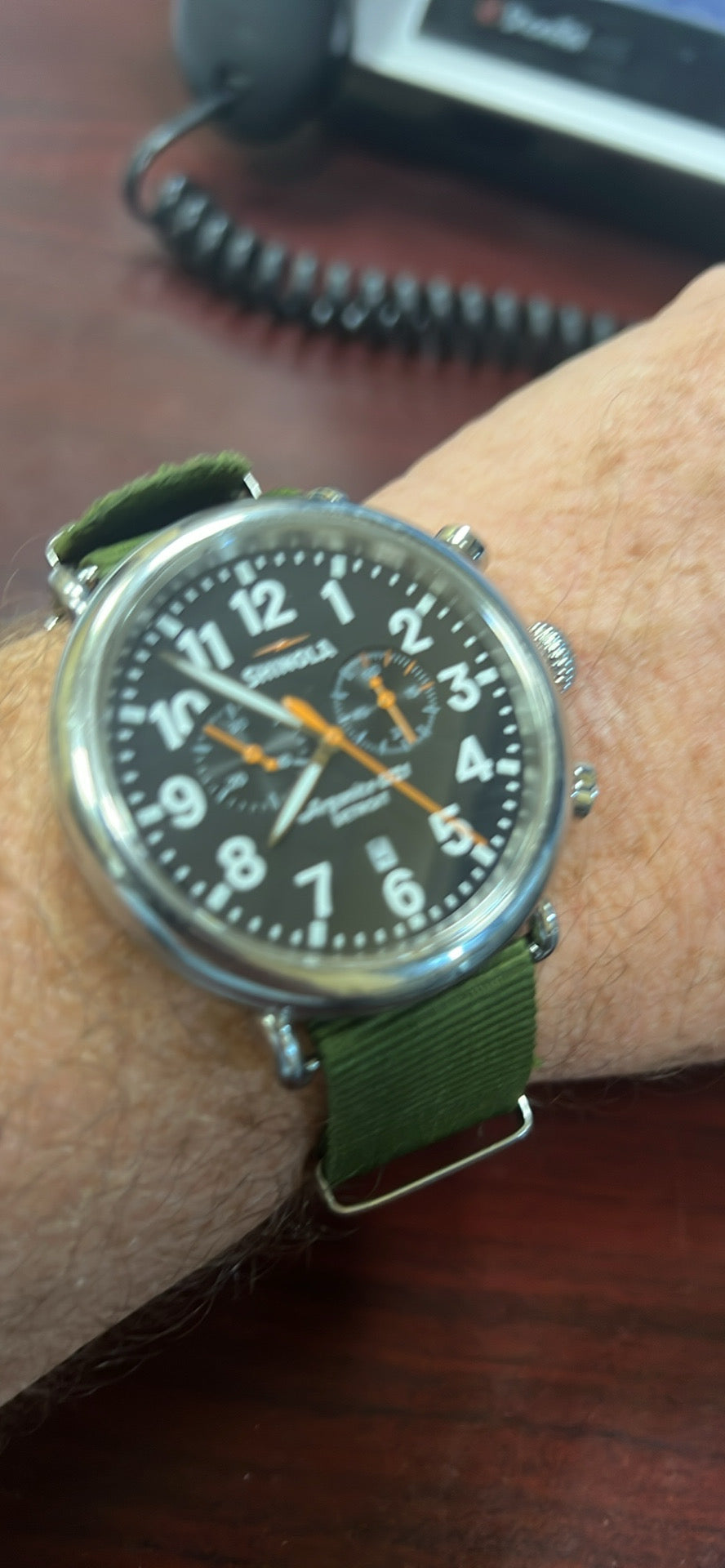 Shinola Argonite 5021 men’s watch