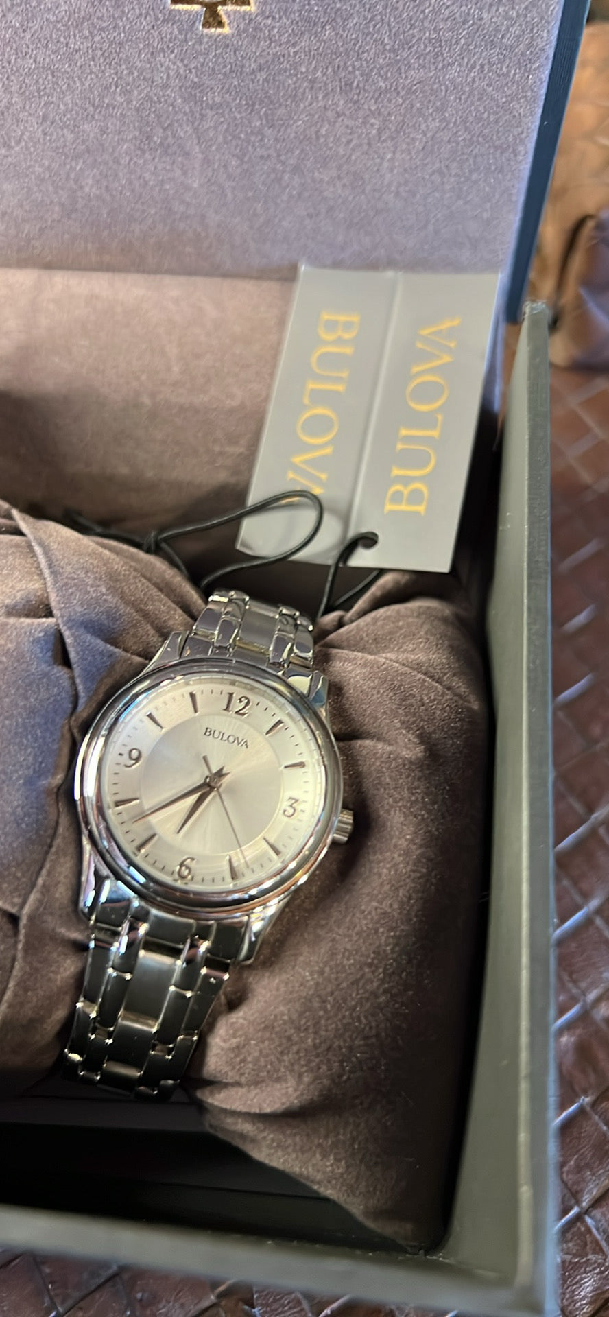 Ladies Bulova 96L watch new in box