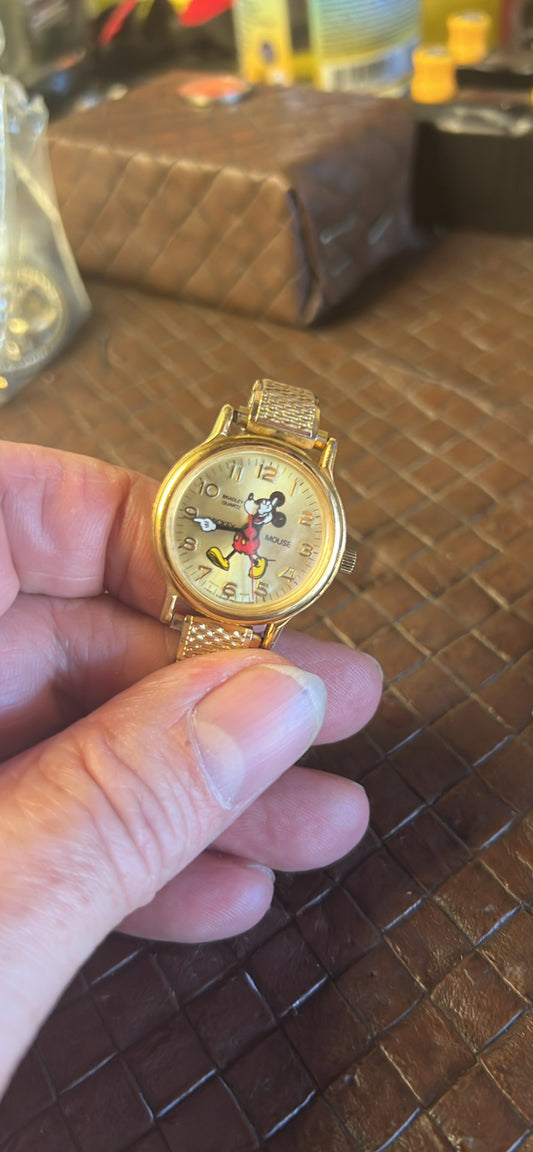 Bradley Swiss Mickey Mouse 50th anniversary ladies watch