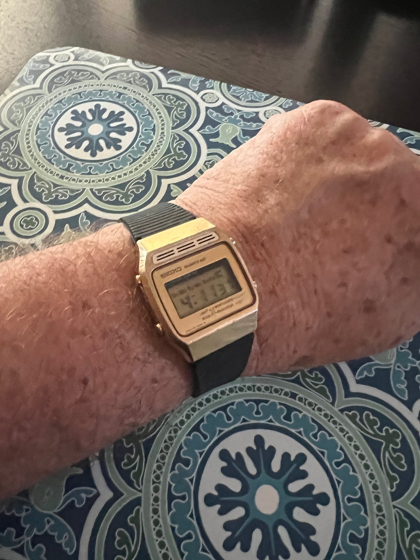 Rare men’s Seiko A133-5009 1981 digital watch