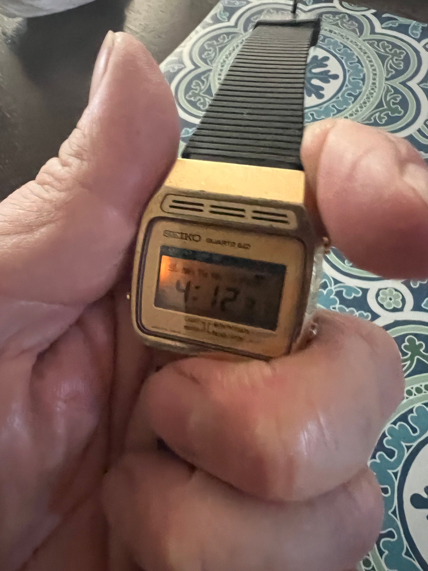 Rare men’s Seiko A133-5009 1981 digital watch