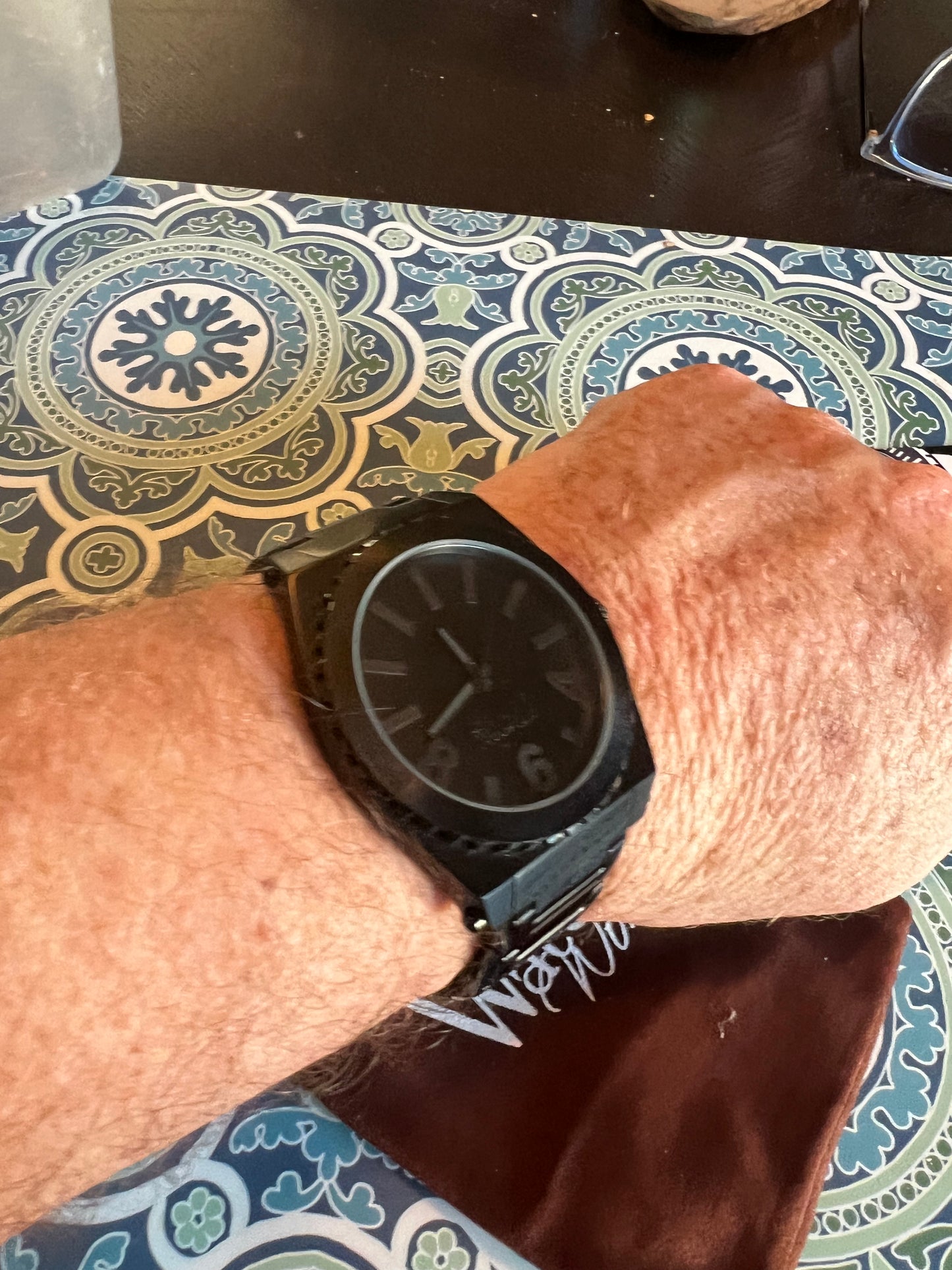 Freestyle Kracken Blackout Watch A126-12 Mint Condition Full Links