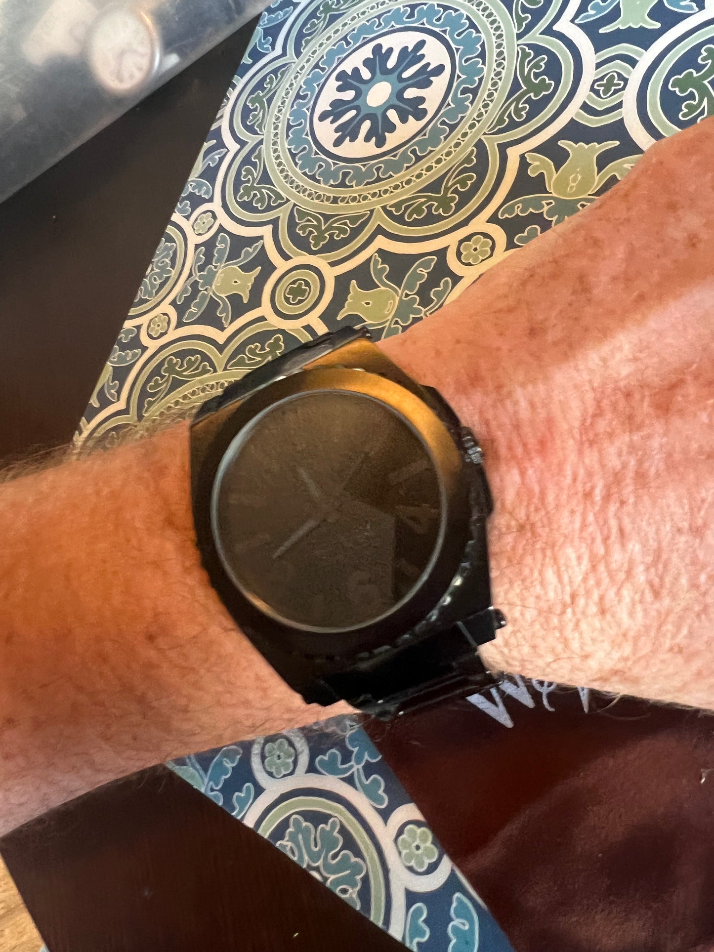 Freestyle Kracken Blackout Watch A126-12 Mint Condition Full Links