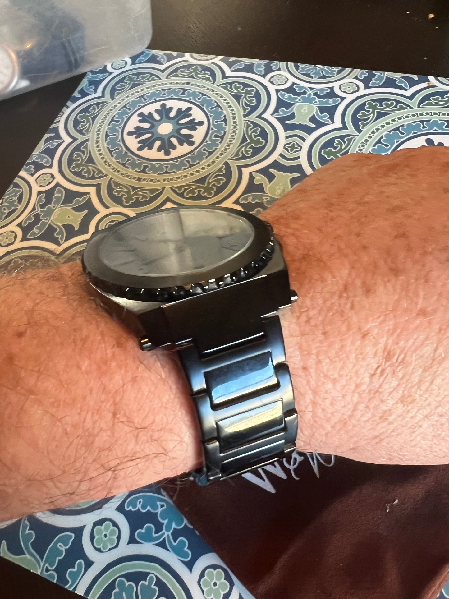 Freestyle Kracken Blackout Watch A126-12 Mint Condition Full Links