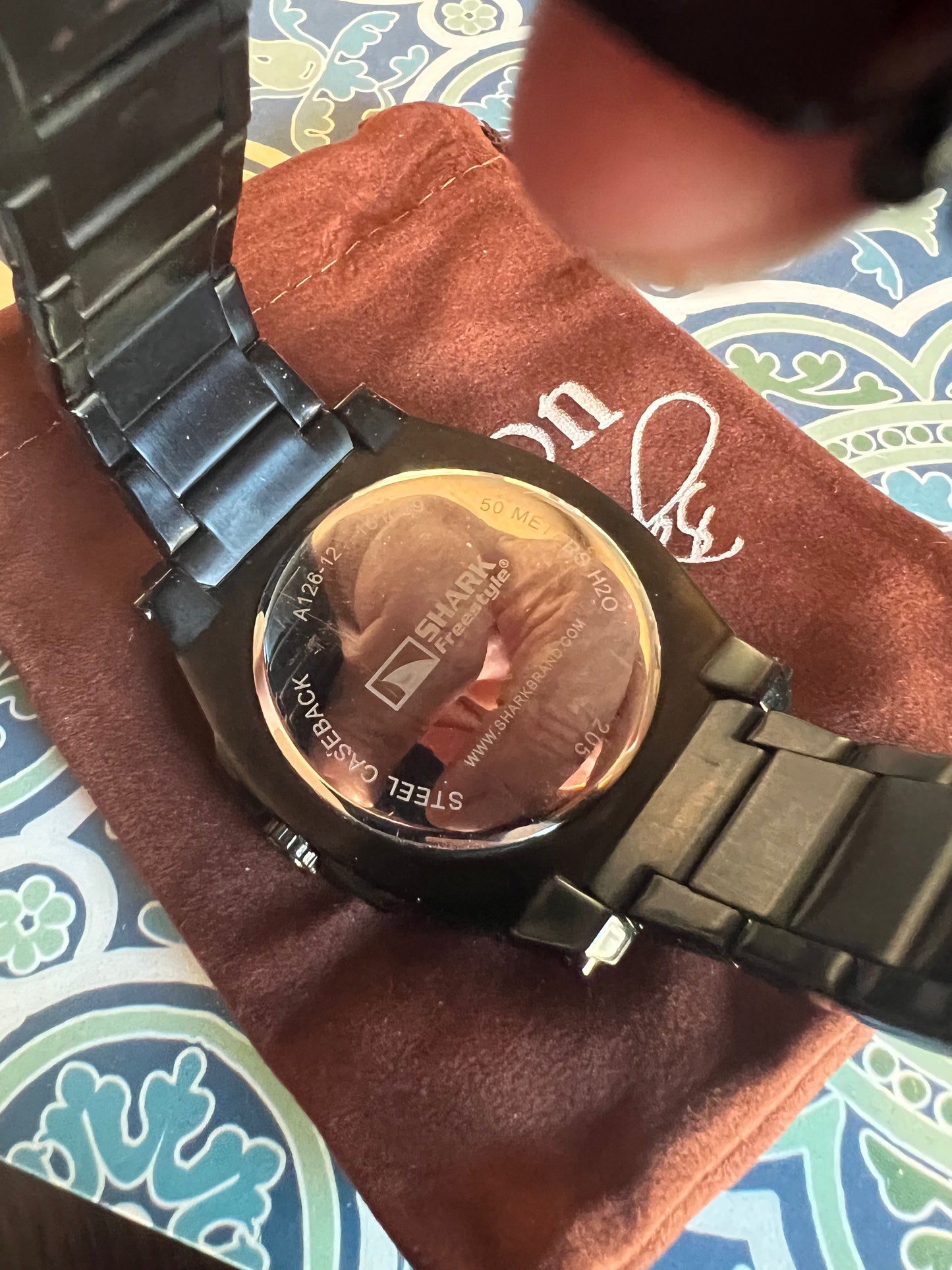 Freestyle Kracken Blackout Watch A126-12 Mint Condition Full Links