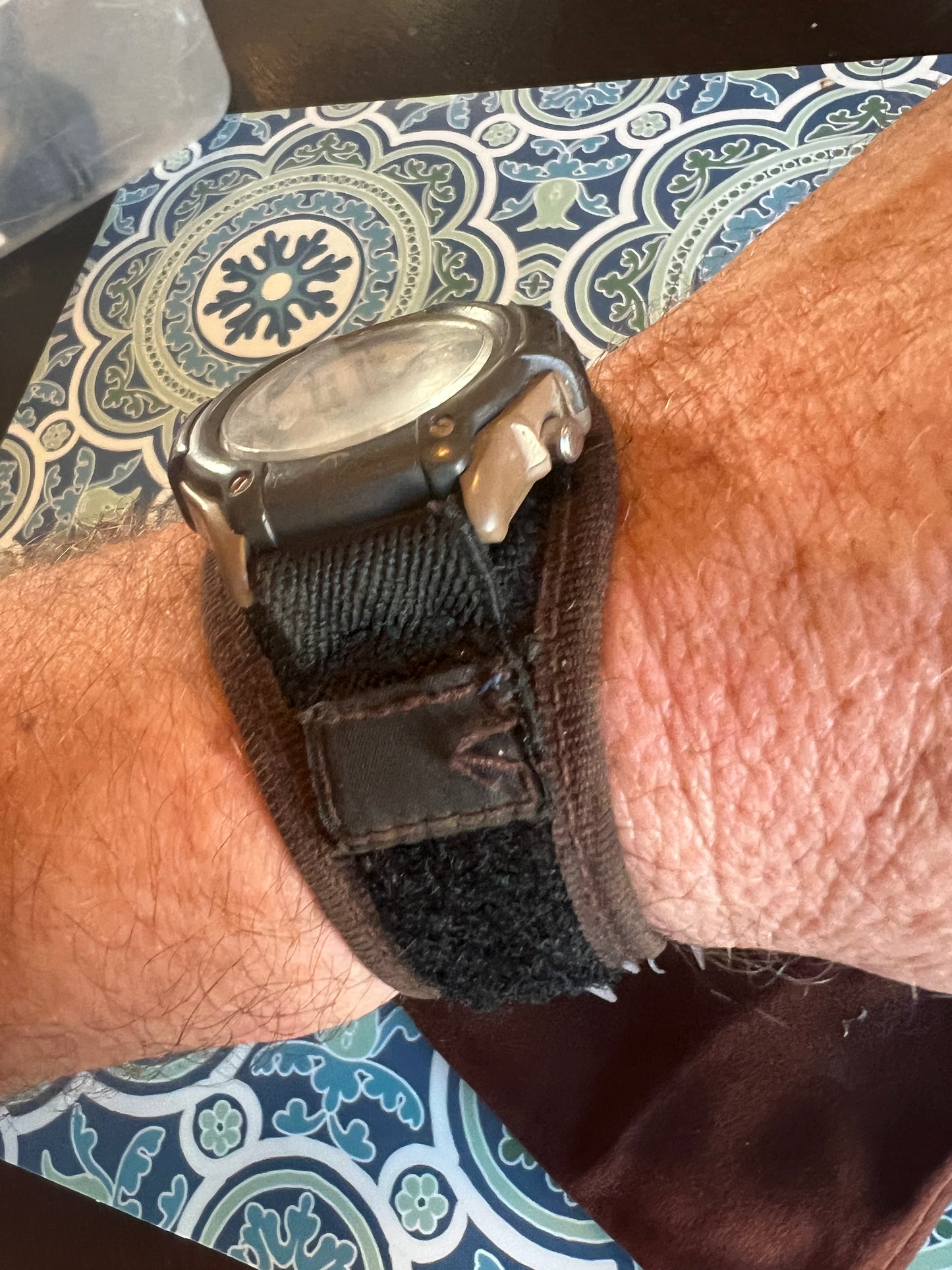 Men’s vintage Casio Forester brown/tan B5