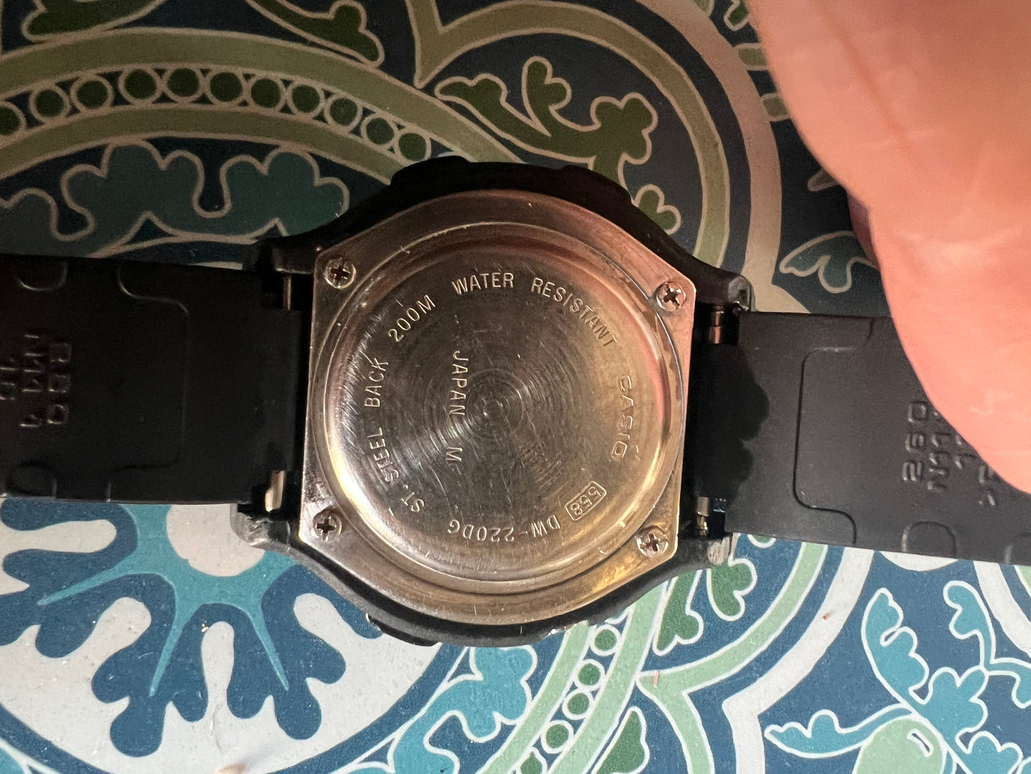 Rare Casio DG220DG depth gauge digital watch b6