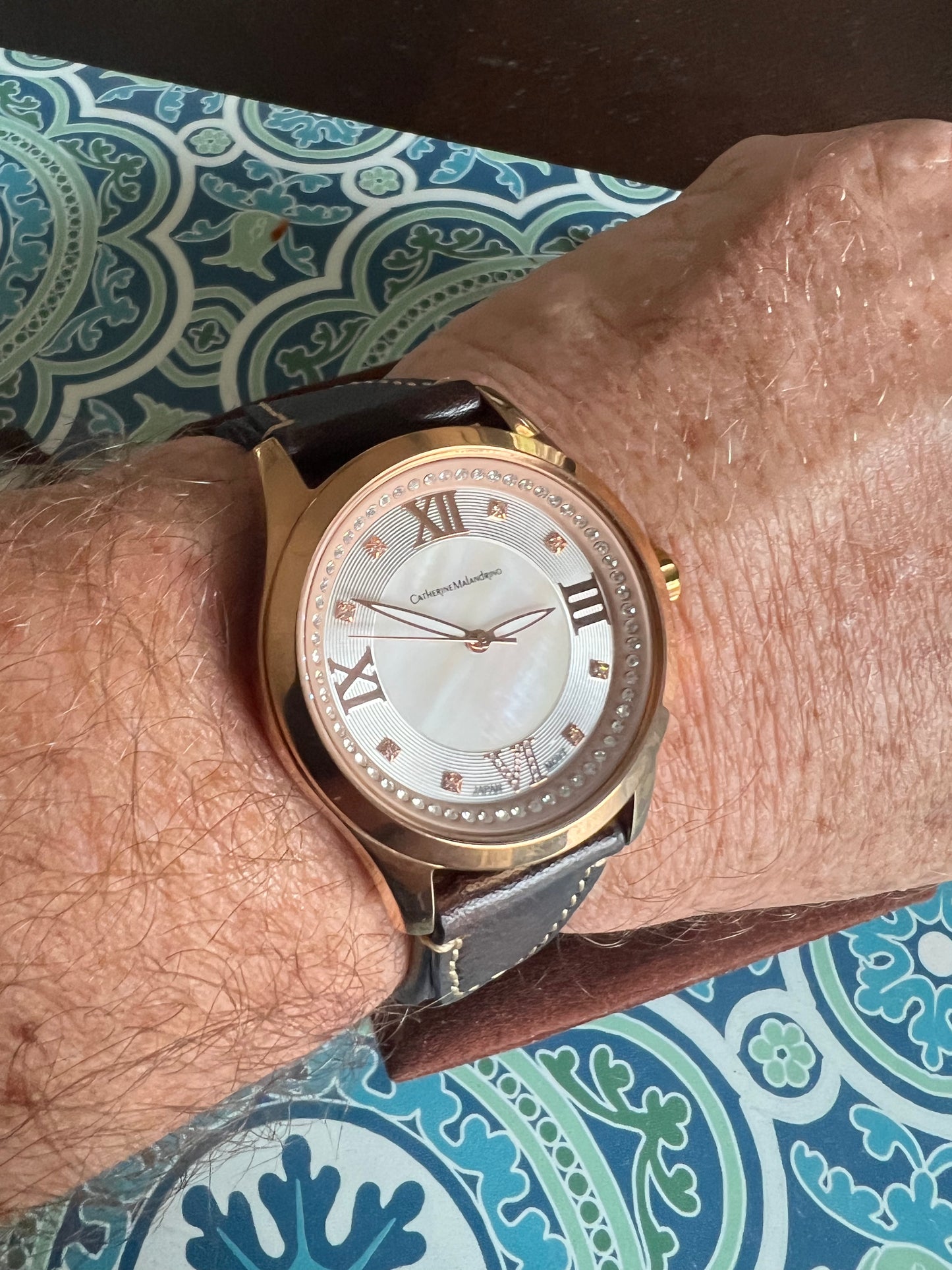 Malandrino MOP dial watch xlnt b6