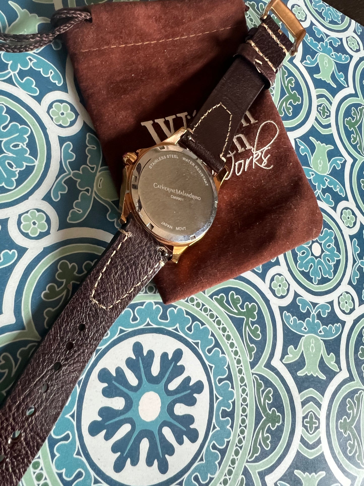 Malandrino MOP dial watch xlnt b6
