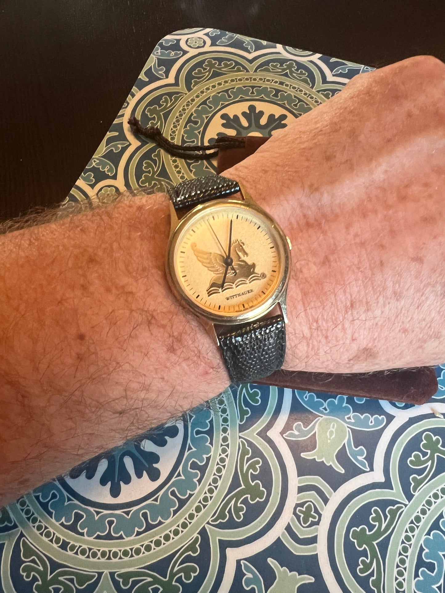 Men’s vintage Wittnauer watch new battery b6