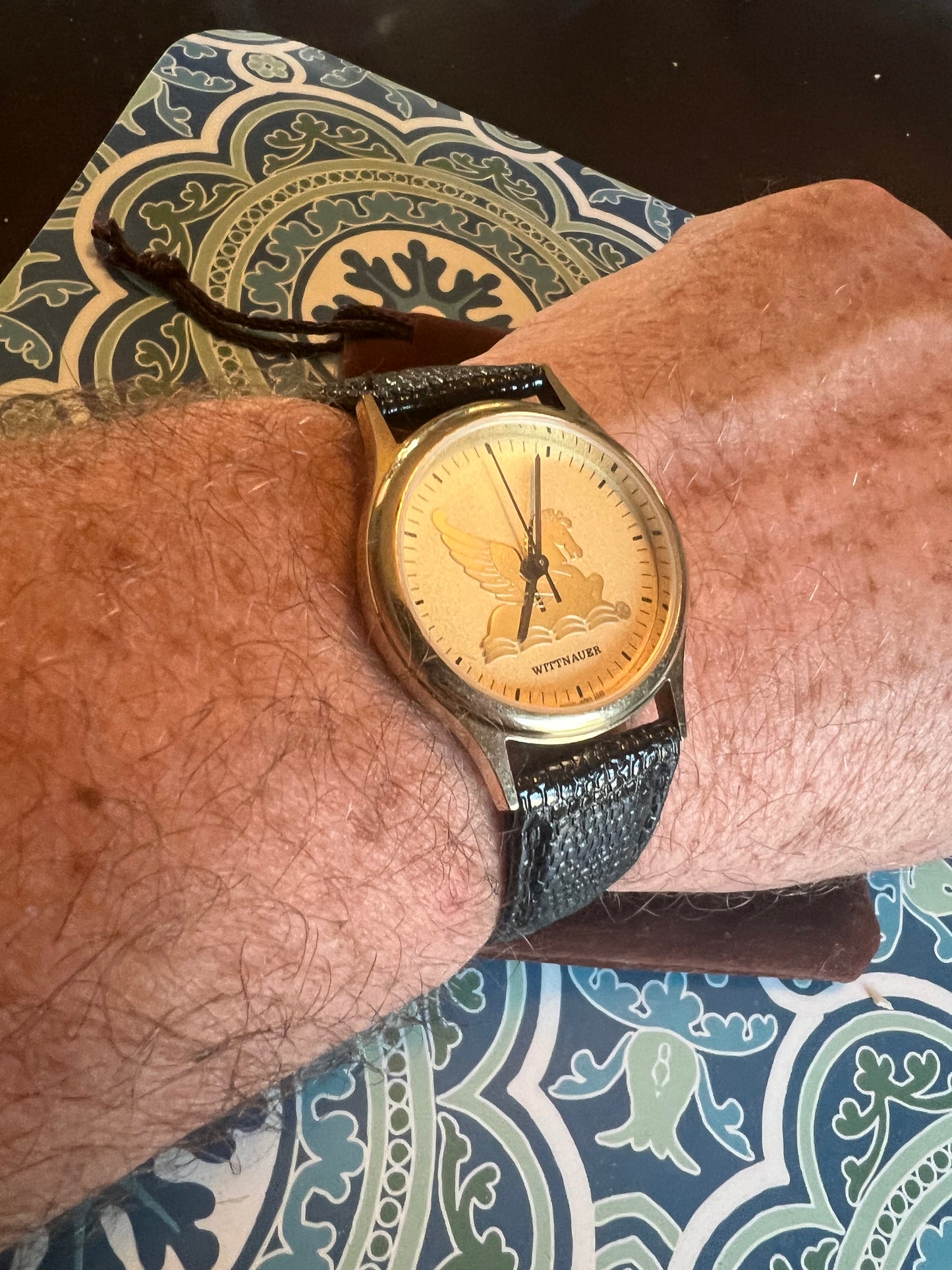 Men’s vintage Wittnauer watch new battery b6