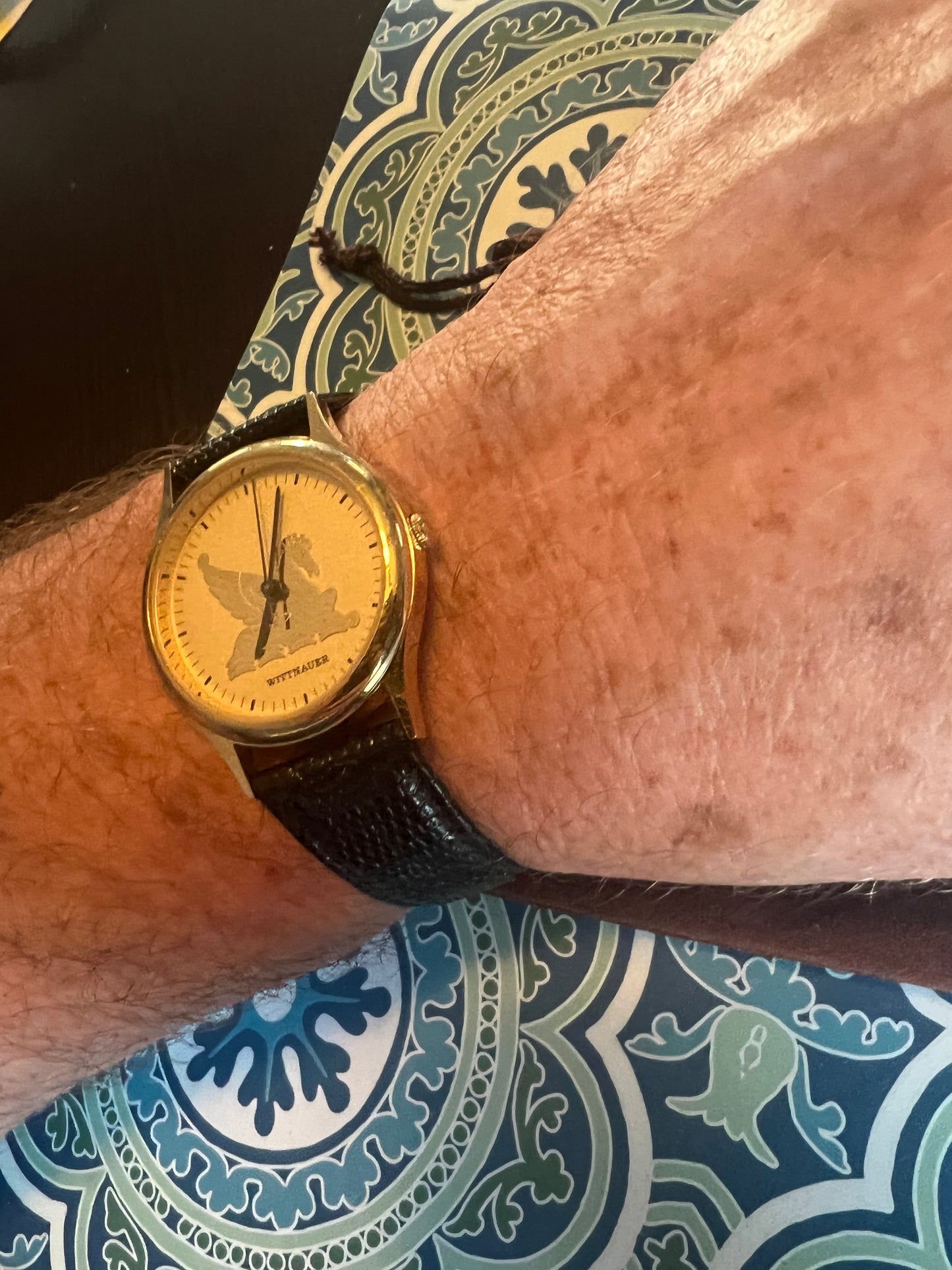 Men’s vintage Wittnauer watch new battery b6