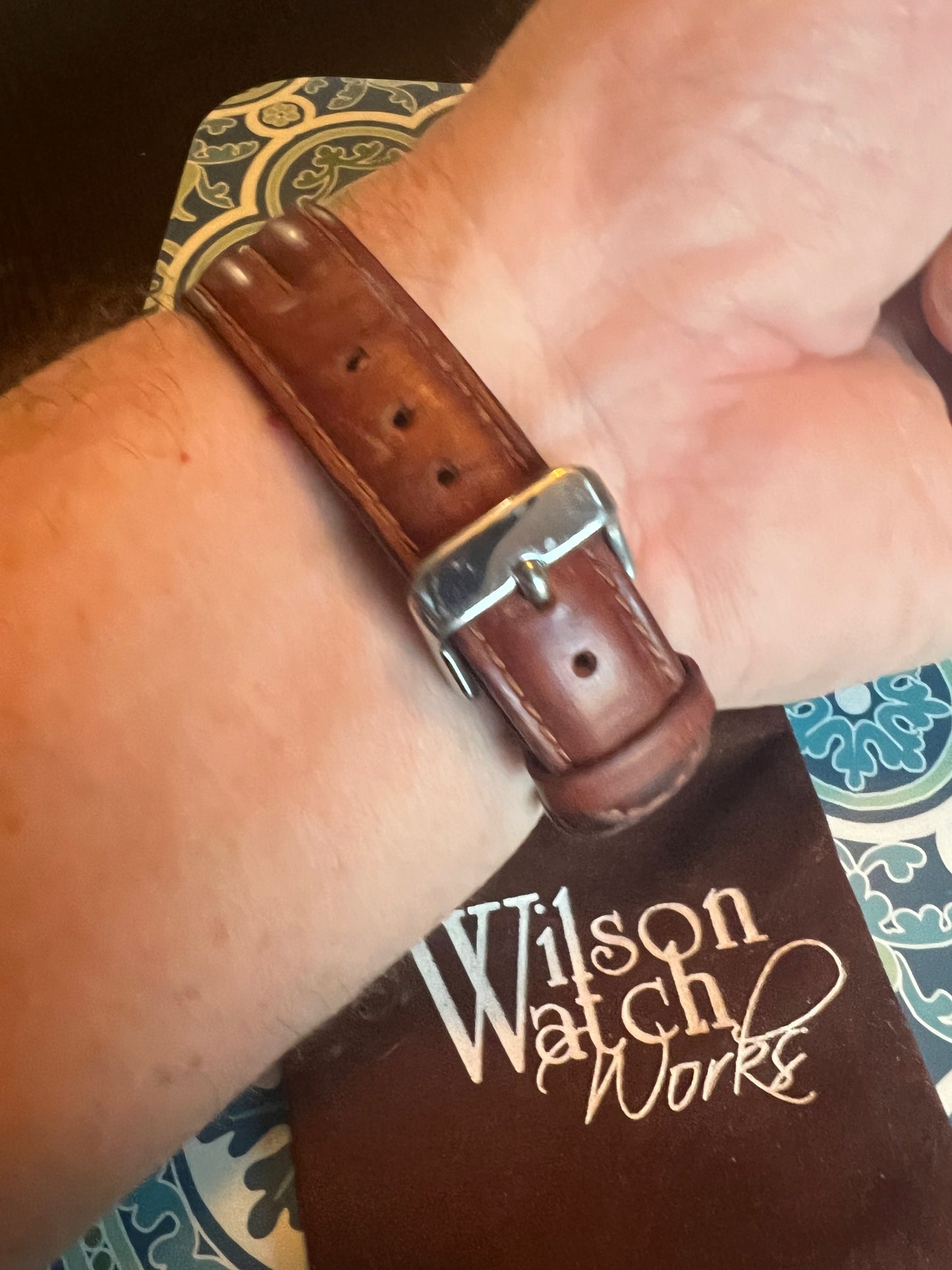 Men’s vintage Coleman field watch new battery b6