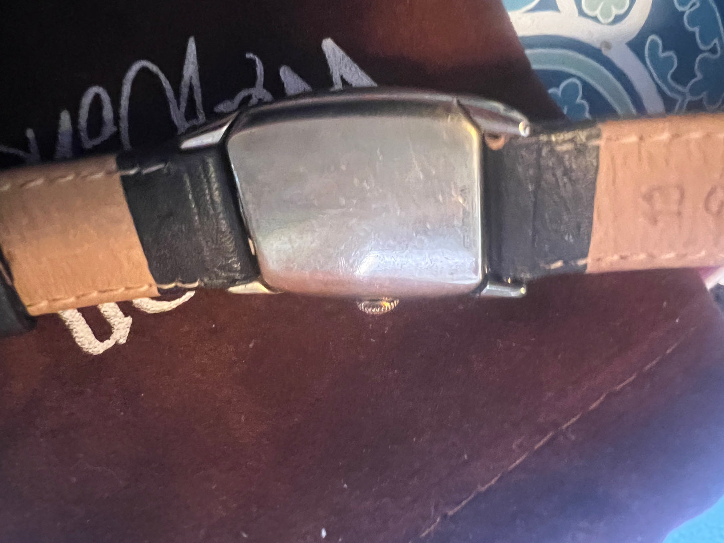 1940’s Hamilton Forbes 14K Gold Filled Tank Watch- 747 Runs Great B6