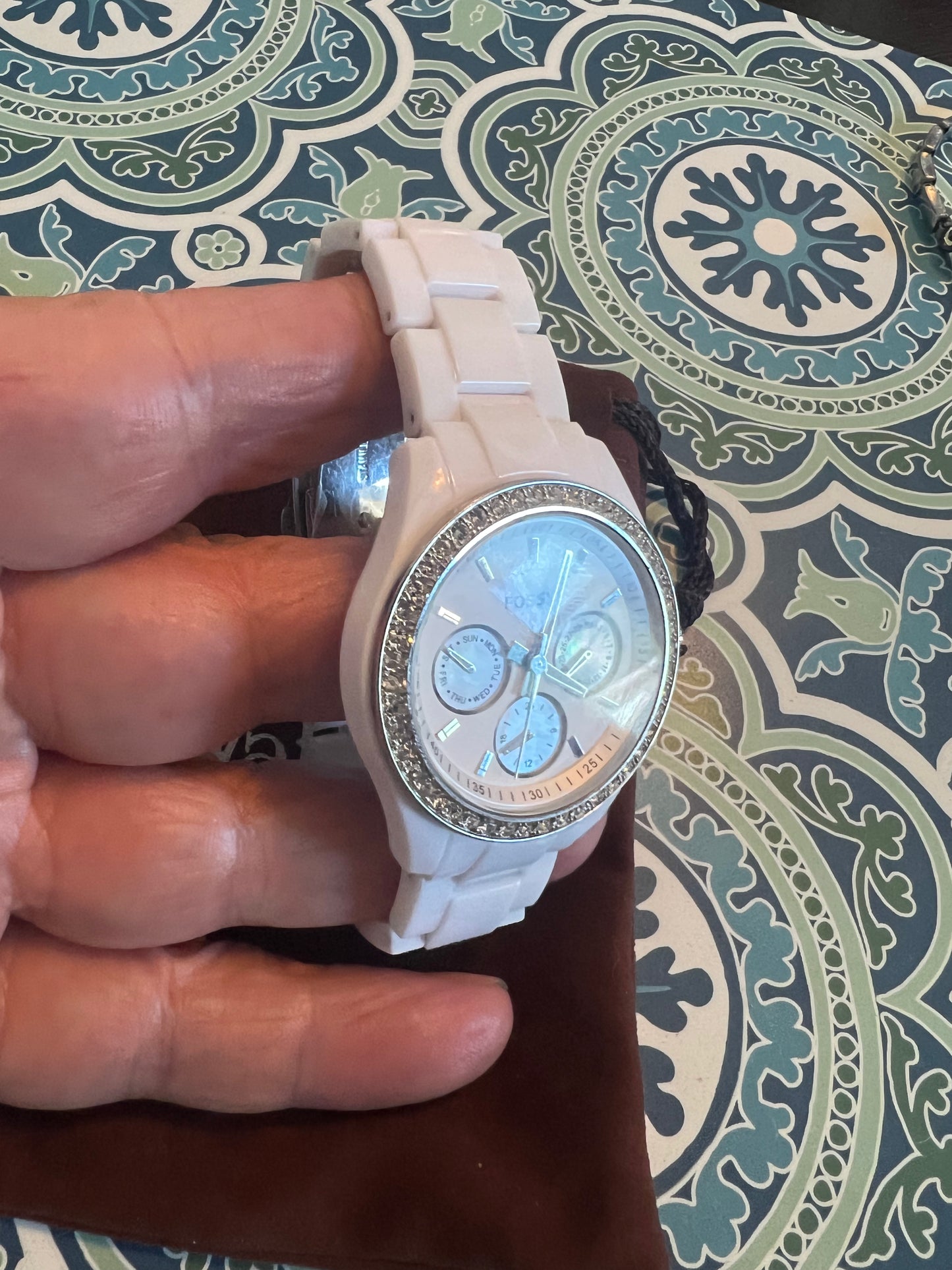 Fossil Boyfriend ES-1967 ladies watch like new, new battery B8
