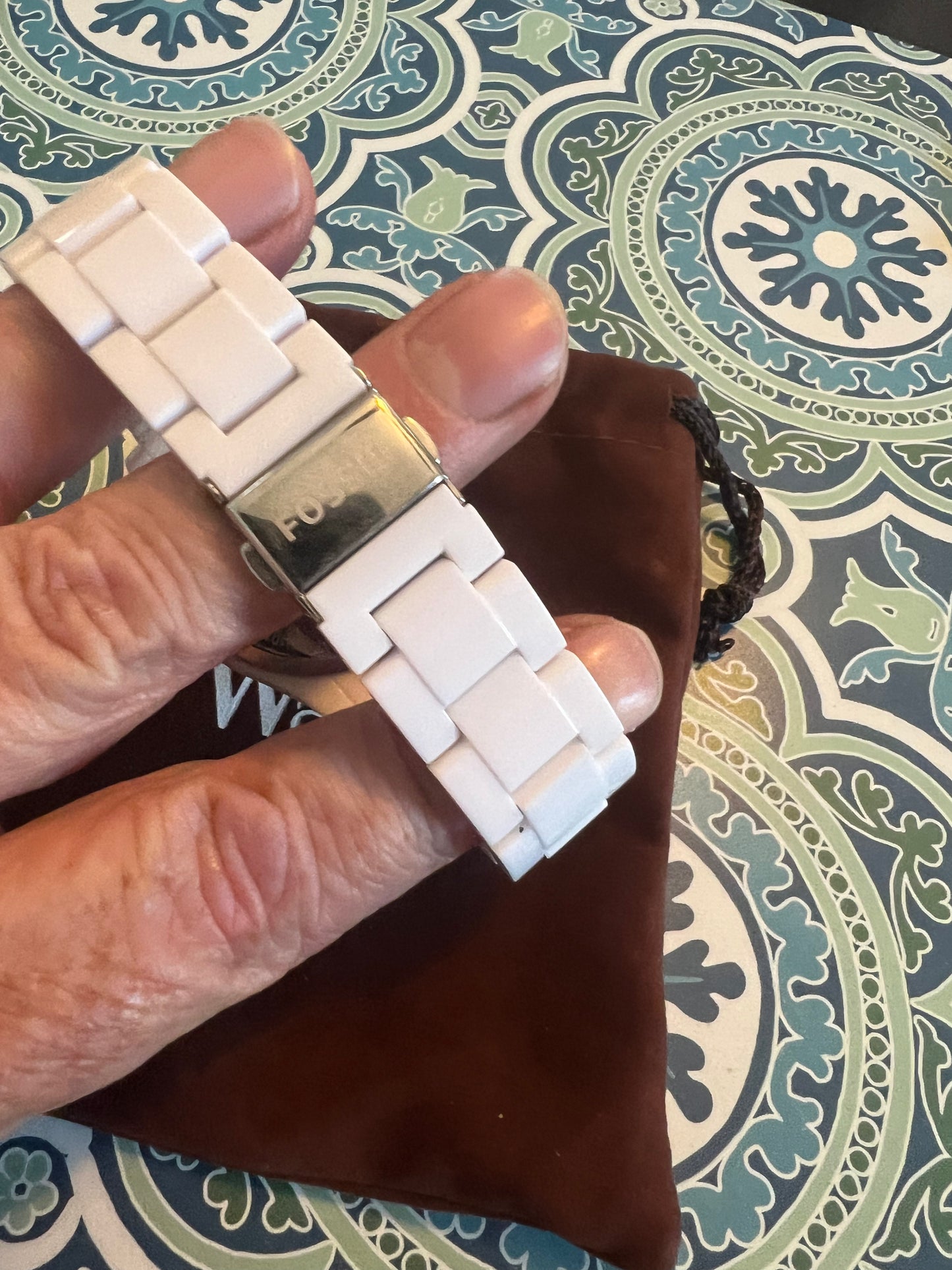 Fossil Boyfriend ES-1967 ladies watch like new, new battery B8